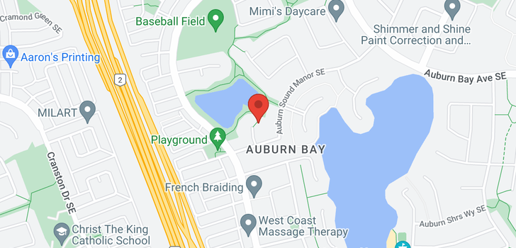 map of 40 Auburn Sound Court SE